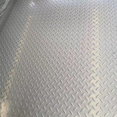 Hot Rolled 201 Stainless Steel Checkered Sheet 4x8 Diamond Plate 3mm