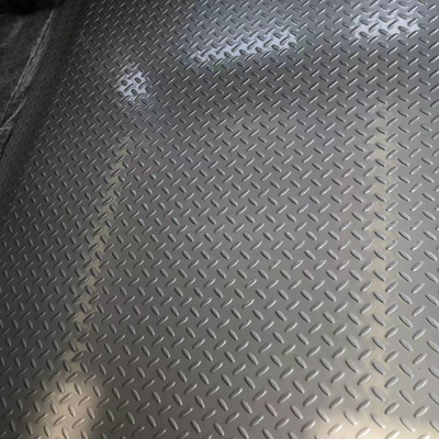 2B Finish Hot Rolled Pattern 201 SS Checkered Plate Stainless Steel 6mm