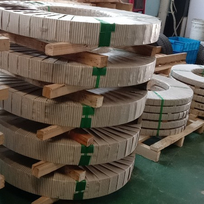 304 Flat Stainless Metal Strips Steel Stainless Slit Coil 8mm Hot Rolled