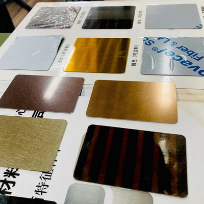 ASTM JIS Decorative 201 Colored Stainless Steel Sheet Metal Anti Fingerprint