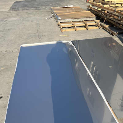 321 12 Inch Stainless Steel Sheet Metal Plate Mirror For Construction