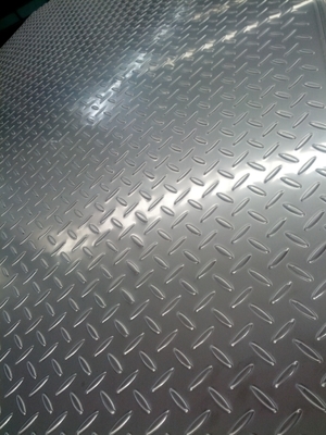 304 SS Checker Plate: 3.0mmx1219x2438